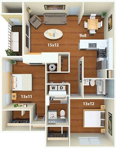 Burke Shire Commons Apartments, Burke - (see pics & AVAIL)