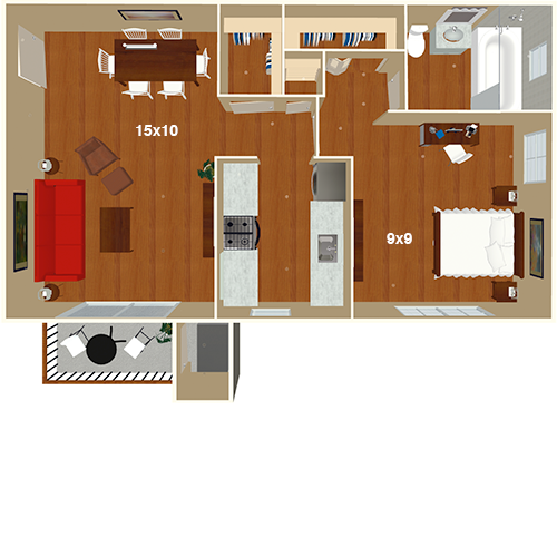 Foxchase Apartments, Alexandria - (see pics & AVAIL)