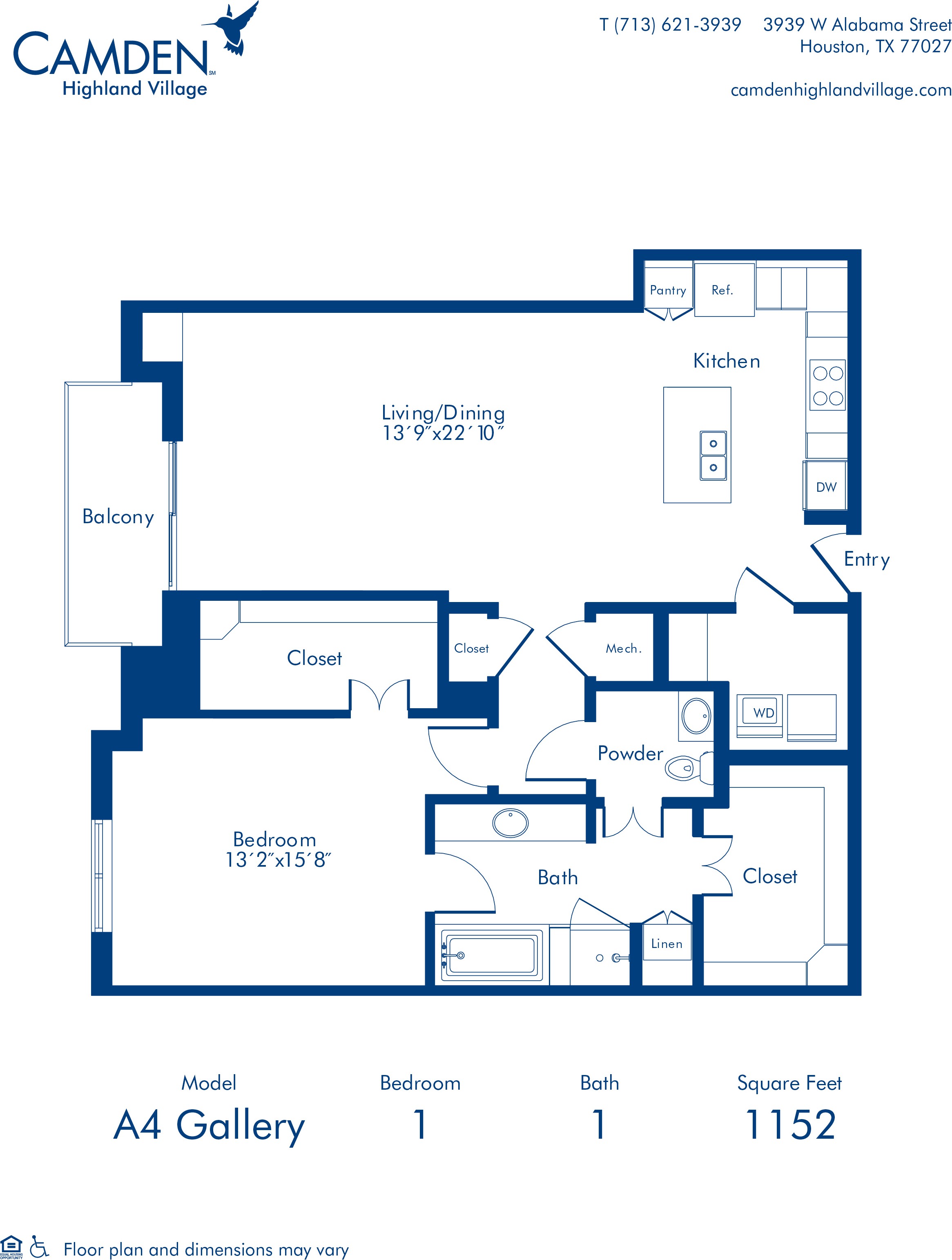 Camden Highland Village, Houston - (see pics & AVAIL)