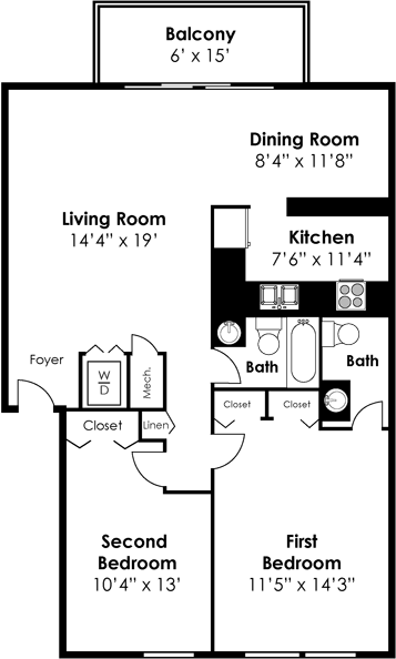 Kenilworth at Charles Apartments, Towson - (see pics & AVAIL)