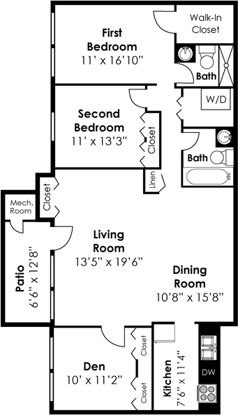 Kenilworth at Charles Apartments, Towson - (see pics & AVAIL)