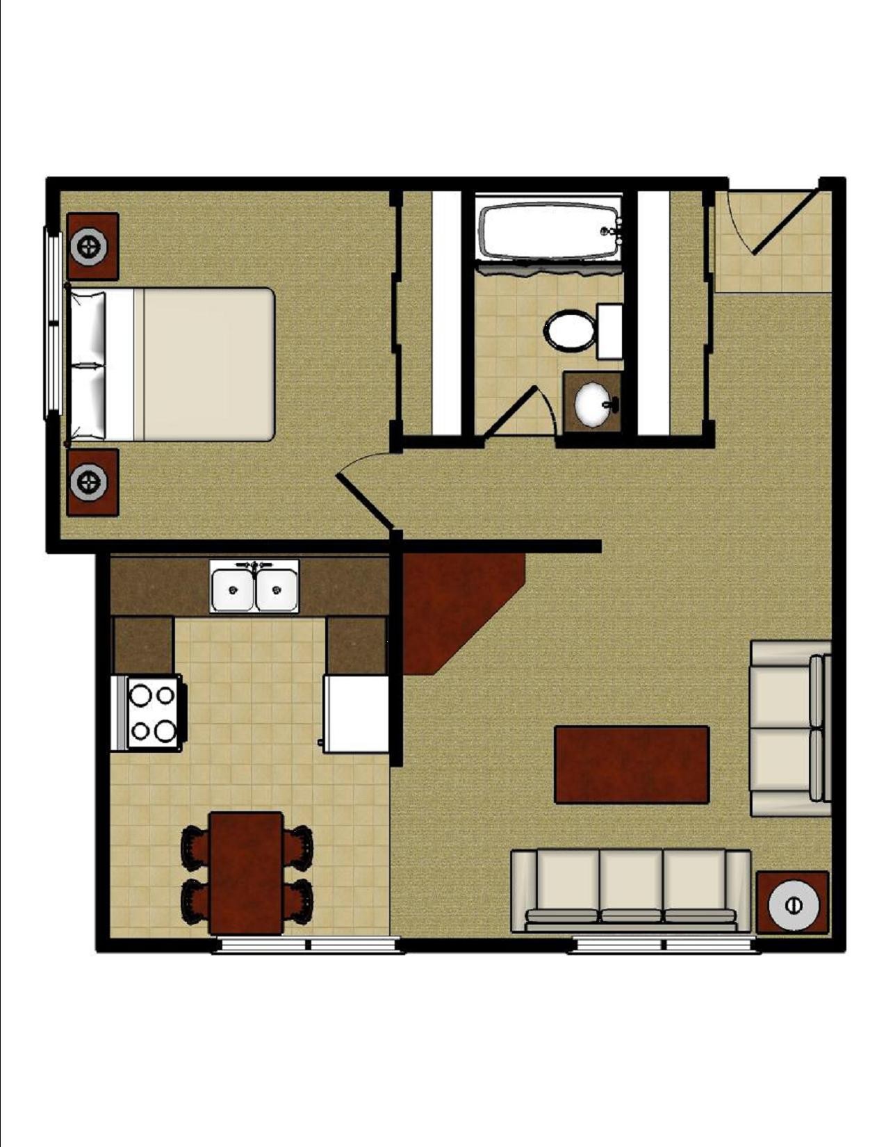 Town and Country Apartments, Urbana - (see pics & AVAIL)